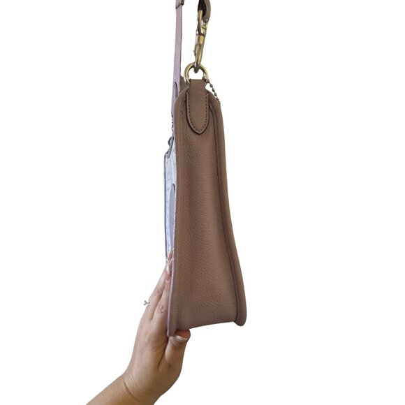 Coach Signature Dempsey Soft Lilac Crossbody Purse Handbag - Picture 6 of 16